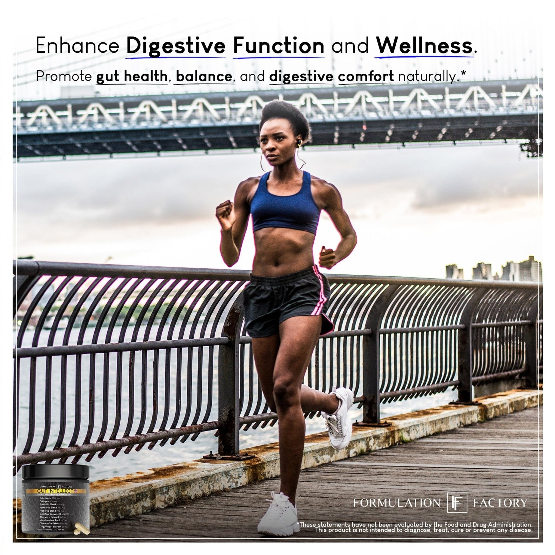 Formulation Factory Probiotics for Women & Men - Gut Intellect 10-in-1 Digestive Enzymes with Prebiotics and Postbiotics - Total Gut Health Supplement - PrimeBioHealth - canada supplements