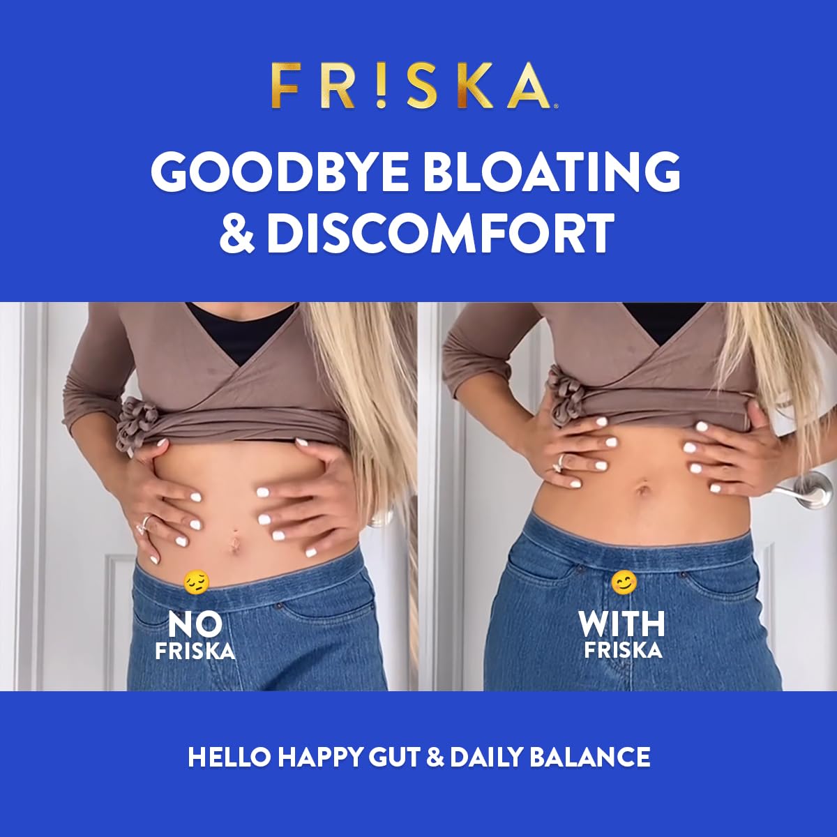 FRISKA Women’s Daily Digestive Enzyme and Probiotics Supplement, Advanced Natural Support for Female Digestive Health, Fights Bloating, Eases Digestion - PrimeBioHealth - canada supplements