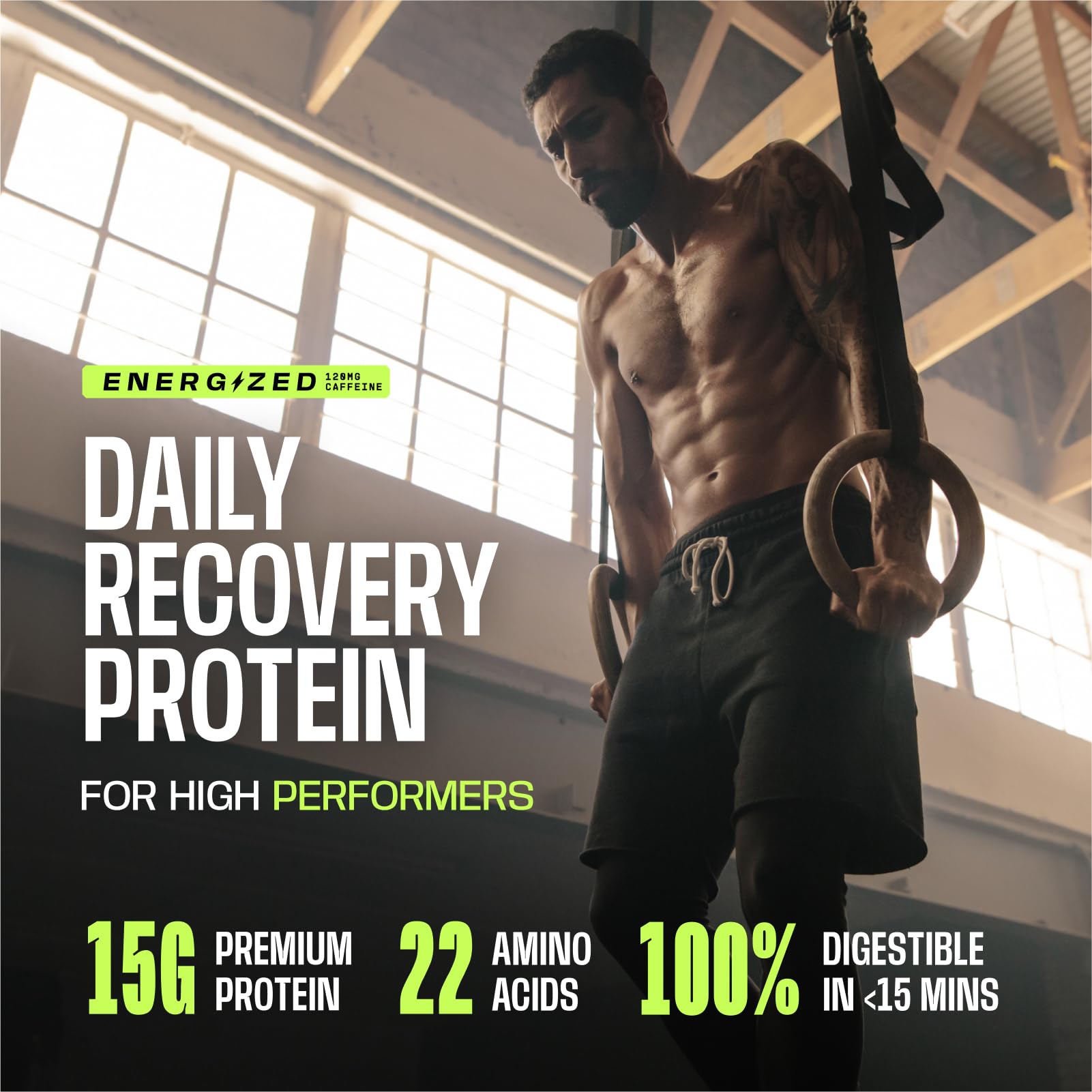 Frog Fuel Power Energized Complete Protein Shot, 15g, Nano Hydrolyzed & Grass Fed, 80mg Caffeine, Gluten Free, Fat & Sugar Free, 22 Amino Acids, - PrimeBioHealth - canada supplements