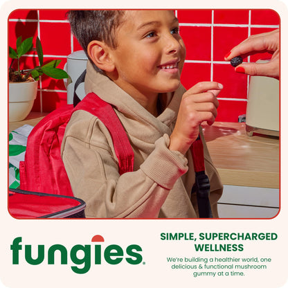 Fungies Lion's Mane Mushroom Gummies, Mixed Blueberry & Strawberry Flavor - Mushroom Supplement Gummy for Adults & Children Supports Brain Health, Cognitive Function - PrimeBioHealth - canada supplements