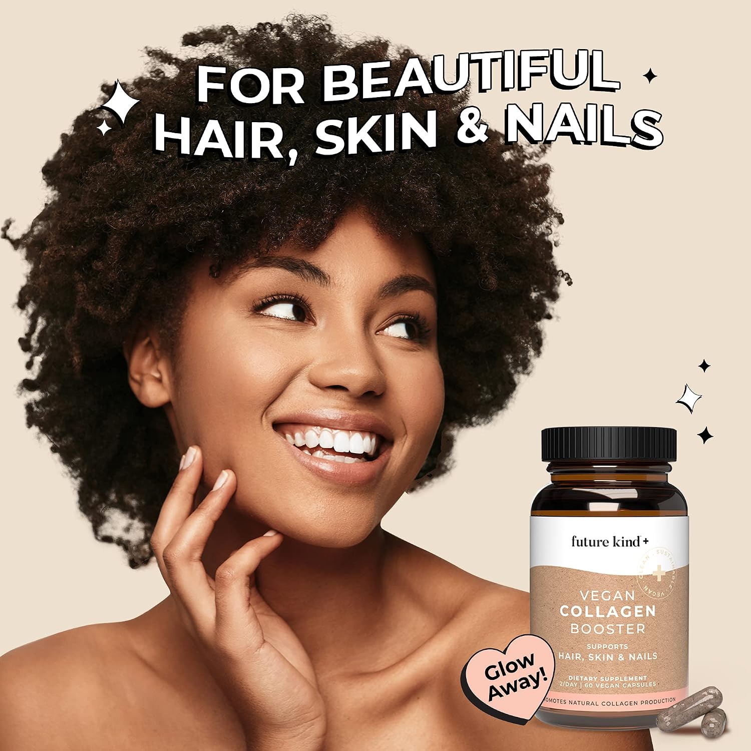 Future Kind Best Sellers Bundle | Vegan Multivitamins and Collagen Booster | Vegan Multivitamins for Women and Men with B12, Omega 3, and Vitamin D3 | Collagen Supports Skin, Hair, and Nail Health - PrimeBioHealth - canada supplements