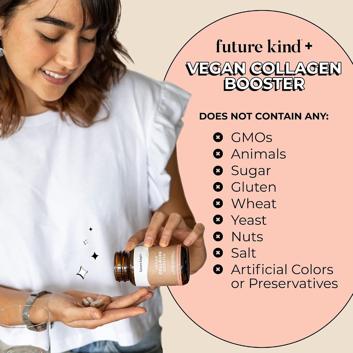 Future Kind Best Sellers Bundle | Vegan Multivitamins and Collagen Booster | Vegan Multivitamins for Women and Men with B12, Omega 3, and Vitamin D3 | Collagen Supports Skin, Hair, and Nail Health - PrimeBioHealth - canada supplements