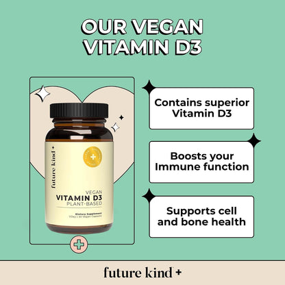 Future Kind - The Glow Getter Bundle - Vegan Collagen Booster Supplement - Vegan Vitamin D3 - Vegan Omega 3 - PrimeBioHealth - canada supplements