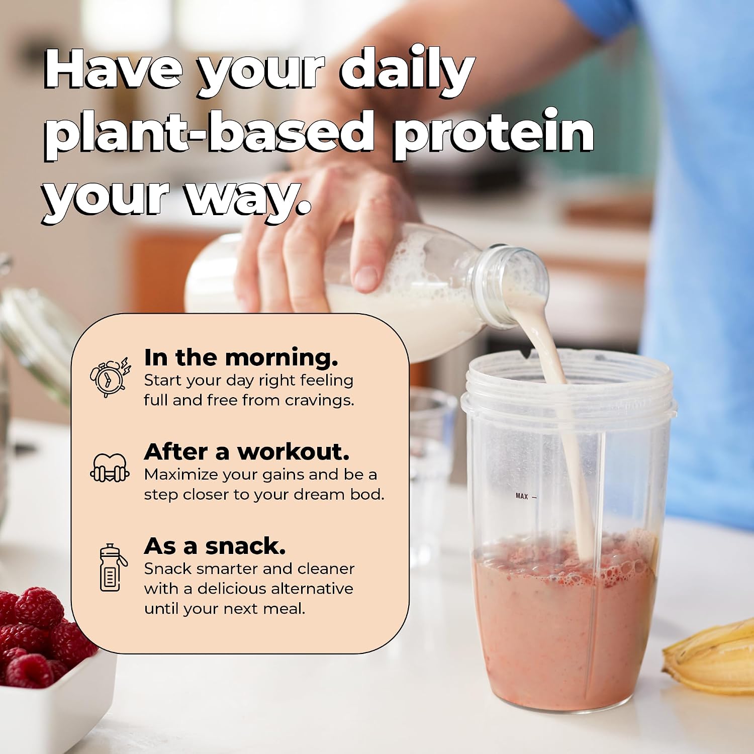 Future Kind Vegan Protein Powder, Chocolate, Pea Plant Protein for Lean Muscle with Iron & Fiber, Whey-Free, Sugar-Free, Soy-Free, Non-Dairy (34 Servings) - PrimeBioHealth - canada supplements