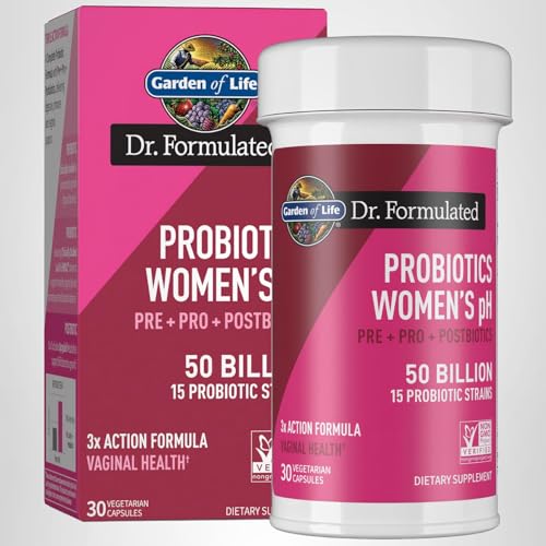 Garden of Life Dr Formulated Once Daily 3-in-1 Complete Prebiotics, Postbiotics & Probiotics for Women, PRE + PRO + POSTBIOTIC Supplement for Women’s Digestive - PrimeBioHealth - canada supplements