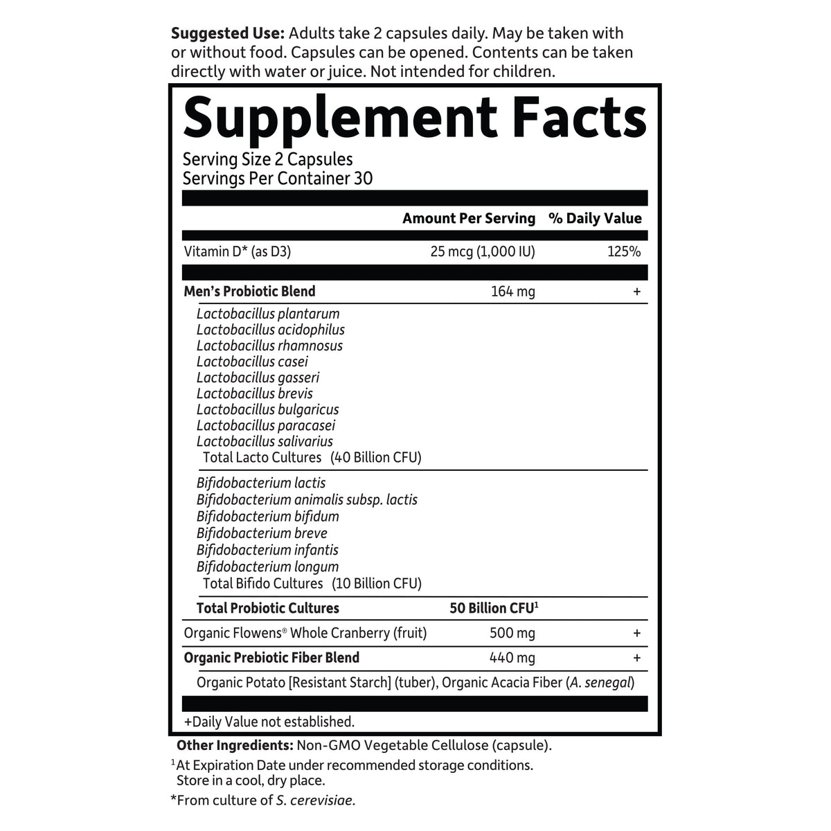 Garden of Life Dr. Formulated Probiotics Prostate+ - Acidophilus and Probiotic Supports Healthy Prostate and Digestive Balance - Shelf Stable - PrimeBioHealth - canada supplements