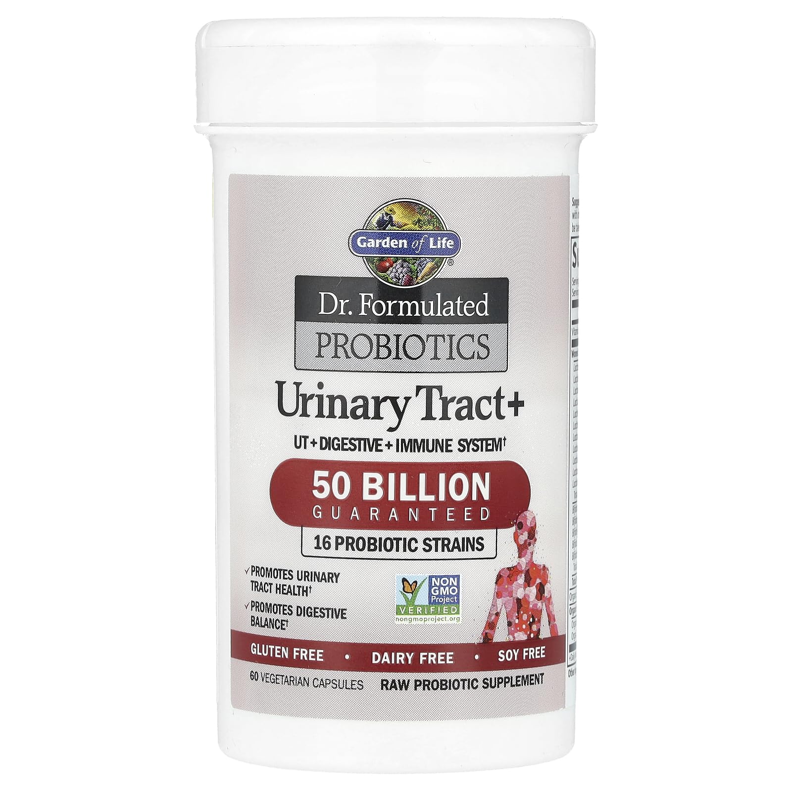 Garden of Life Dr. Formulated Probiotics Urinary Tract+ - 50 Billion CFU - Supports Digestive, Immune & Urinary Tract Health - PrimeBioHealth - canada supplements