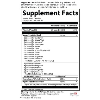 Garden of Life Dr. Formulated Probiotics Urinary Tract+ - 50 Billion CFU - Supports Digestive, Immune & Urinary Tract Health - PrimeBioHealth - canada supplements