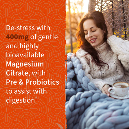 Garden of Life Magnesium Citrate Supplement Gummies with Prebiotics & Probiotics for Stress, Sleep & Recovery - Vegan, Gluten Free, Kosher, Non-GMO - PrimeBioHealth - canada supplements