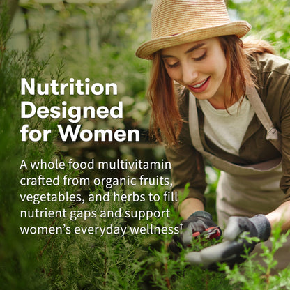 Garden of Life Organics Multivitamin for Women - Women's Once Daily Multi - Whole Food Multi with Iron, Biotin, Vegan Organic Womens Multivitamin for Health - PrimeBioHealth - canada supplements