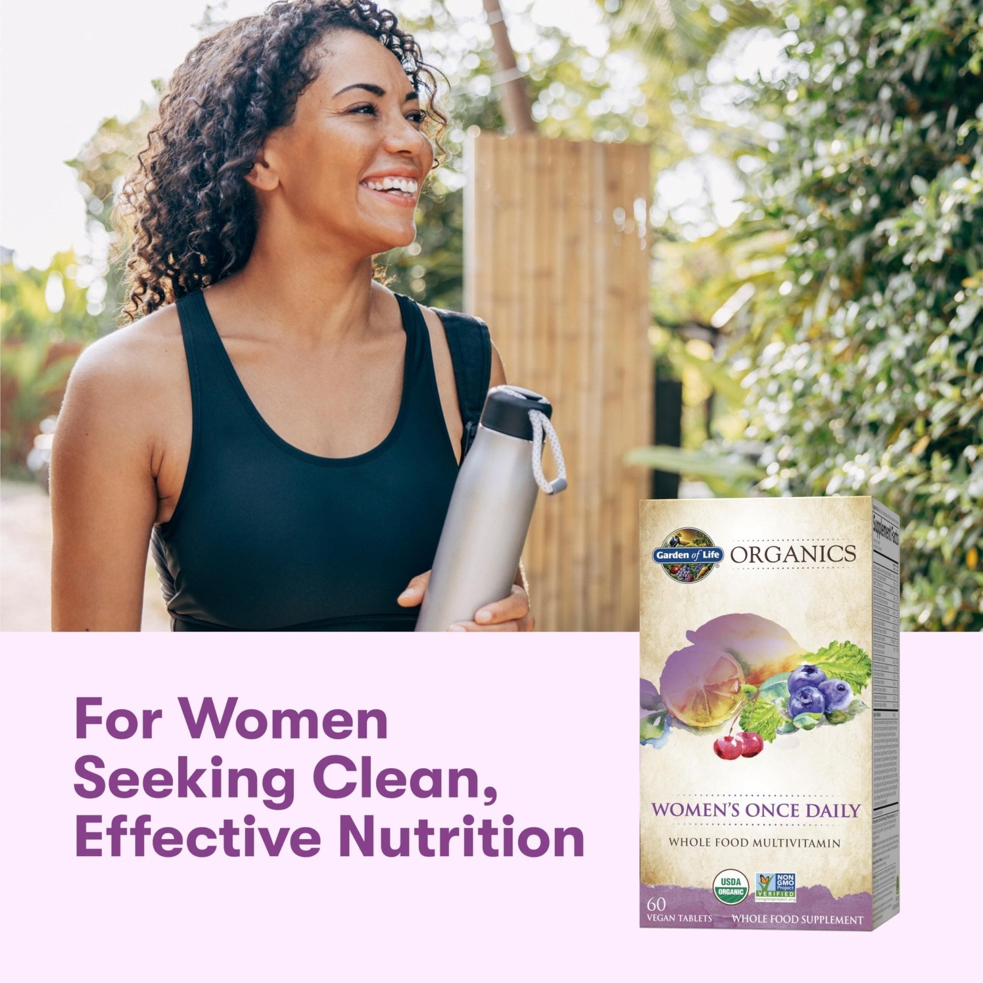 Garden of Life Organics Multivitamin for Women - Women's Once Daily Multi - Whole Food Multi with Iron, Biotin, Vegan Organic Womens Multivitamin for Health - PrimeBioHealth - canada supplements