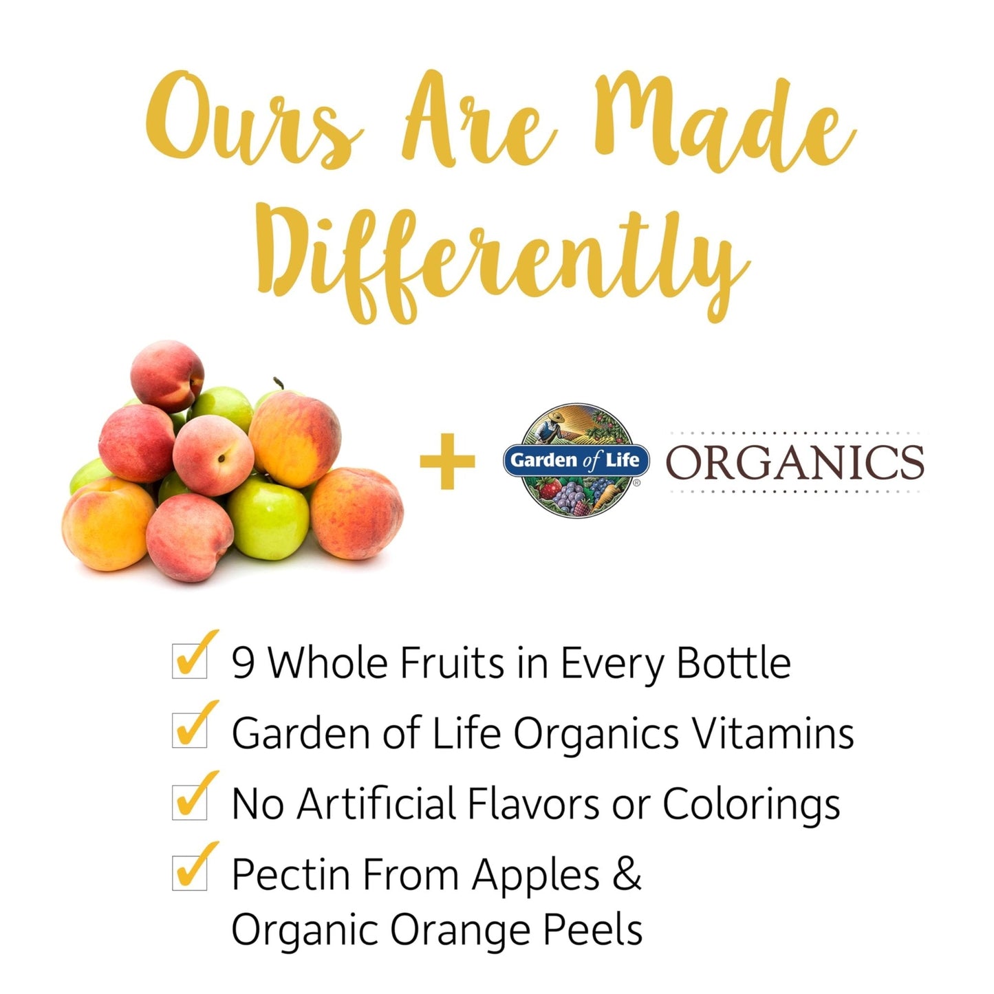 Garden of Life Organics Women's Gummy Vitamins - Berry - Certified Organic, Non-GMO, Vegan, Kosher Complete Multi - Methyl B12, C & D3 - Gluten - PrimeBioHealth - canada supplements