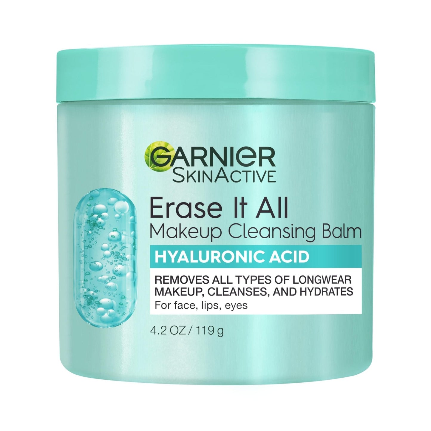 Garnier Erase It All Makeup Cleansing Balm with Hyaluronic Acid, Replumping Facial Cleanser and Makeup Remover, 4.2 Oz - PrimeBioHealth - canada supplements