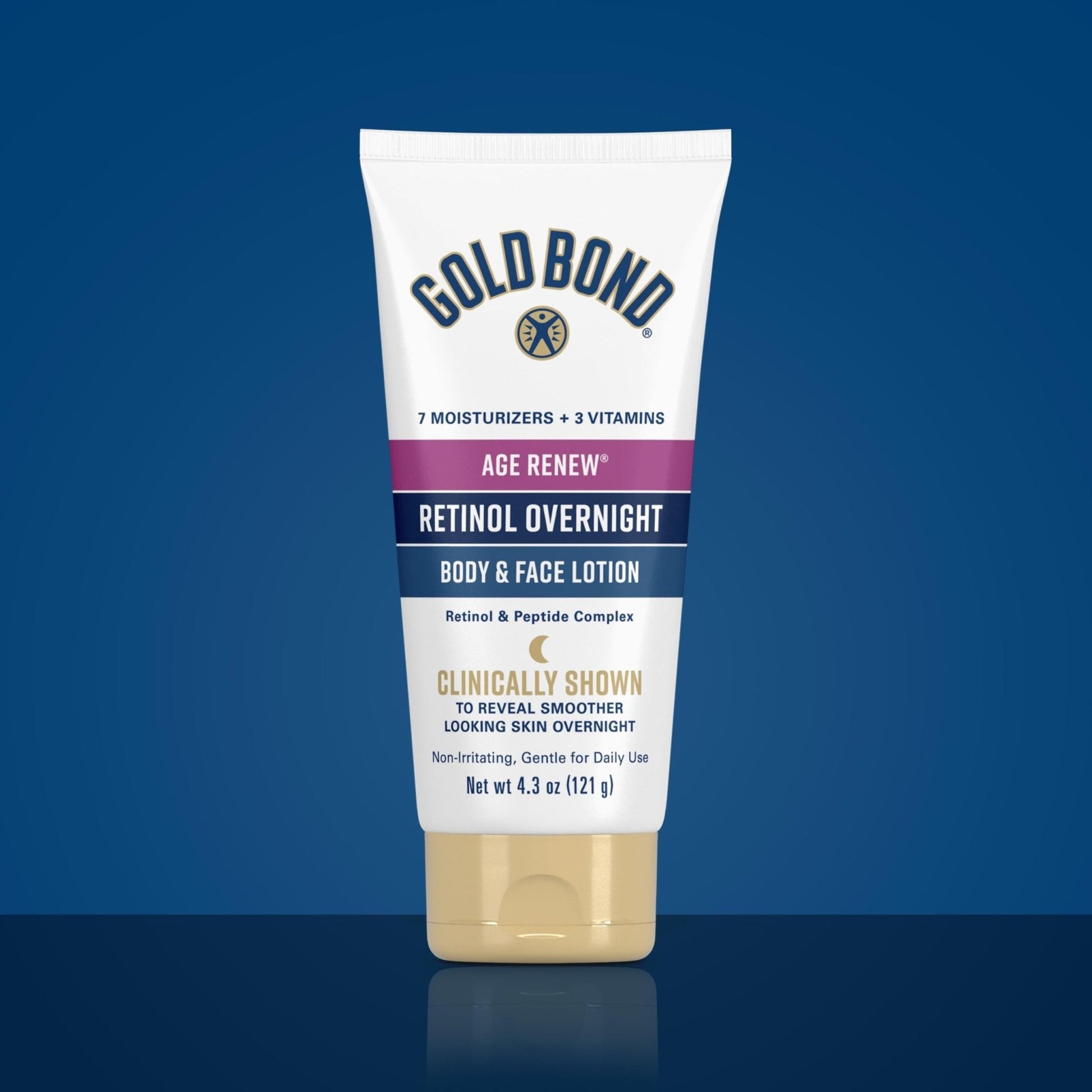Gold Bond Age Renew Day & Night Duo Lotion Set for Body & Face, Crepe Corrector & Retinol Overnight Lotion - PrimeBioHealth - canada supplements