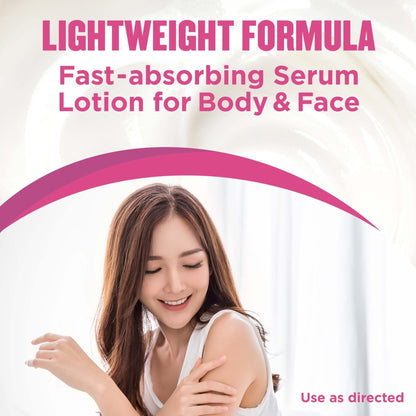 Gold Bond Plumping Collagen Body & Face Serum Lotion, Lightweight Hydrating Moisturizer with Collagen Peptide Complex - PrimeBioHealth - canada supplements