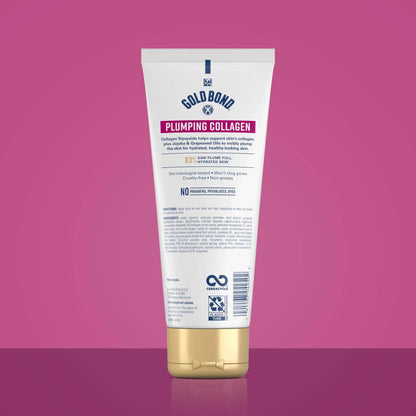 Gold Bond Plumping Collagen Body & Face Serum Lotion, Lightweight Hydrating Moisturizer with Collagen Peptide Complex - PrimeBioHealth - canada supplements