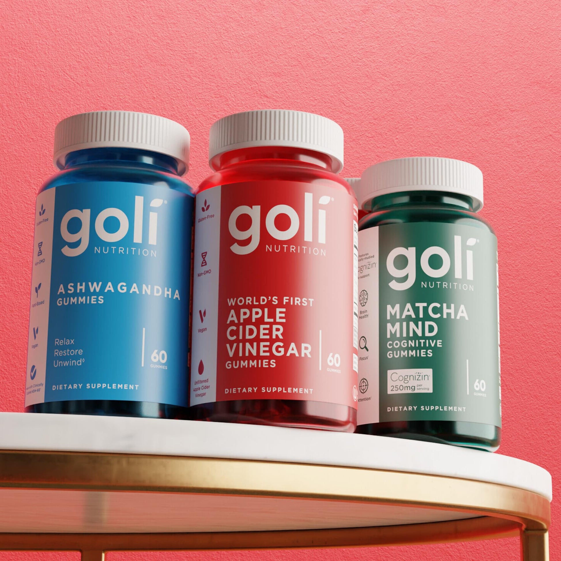 Goli Apple Cider Vinegar Gummies - Worlds First ACV Gummy with Vitamin B12, Beetroot & Pomegranate - PrimeBioHealth - canada supplements