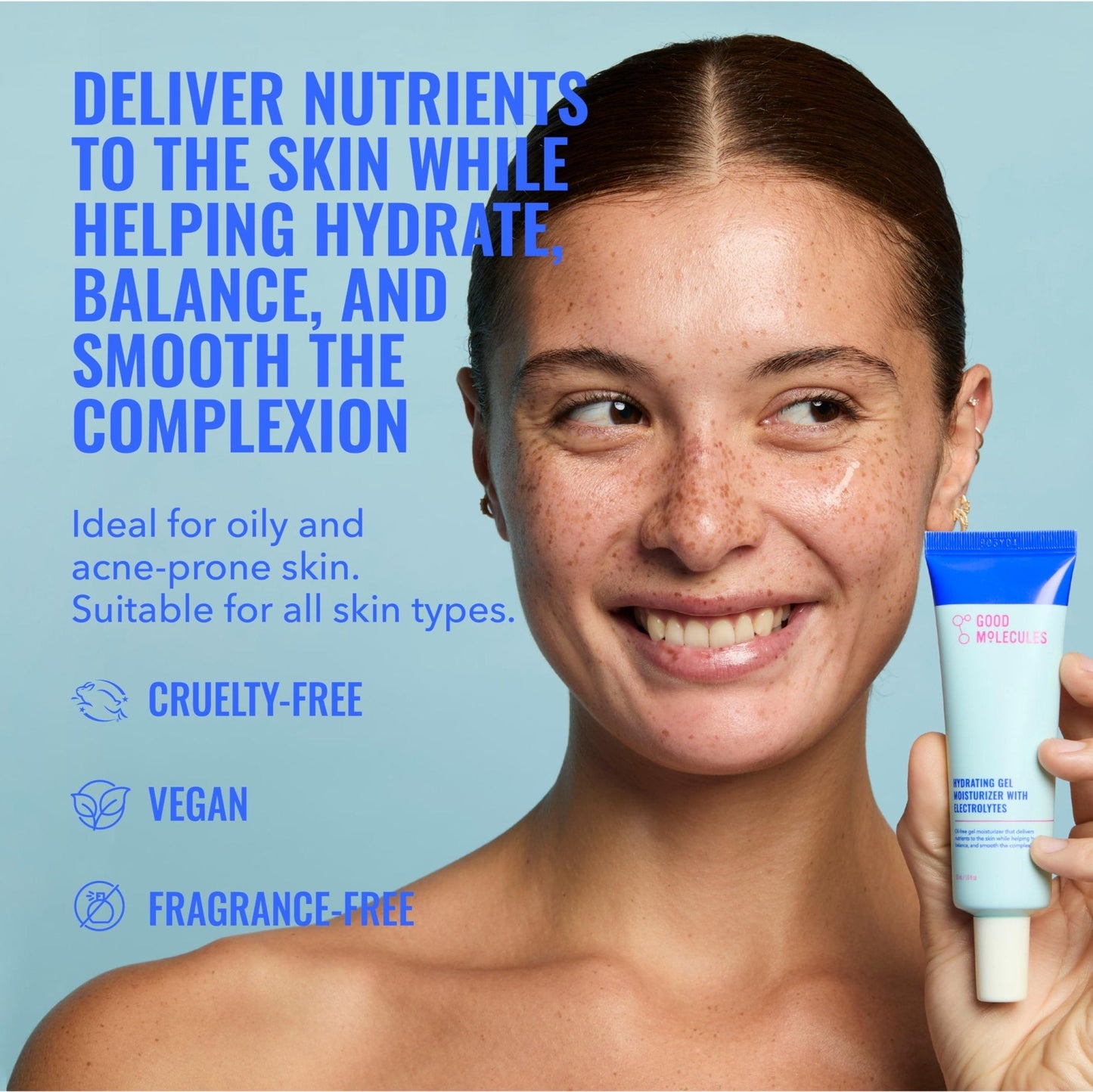 Good Molecules Hydrating Gel Moisturizer – Lightweight Water-Based Gel, Fast-Absorbing Oil-Free Moisturizer for Oily - PrimeBioHealth - canada supplements