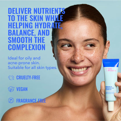 Good Molecules Hydrating Gel Moisturizer – Lightweight Water-Based Gel, Fast-Absorbing Oil-Free Moisturizer for Oily - PrimeBioHealth - canada supplements