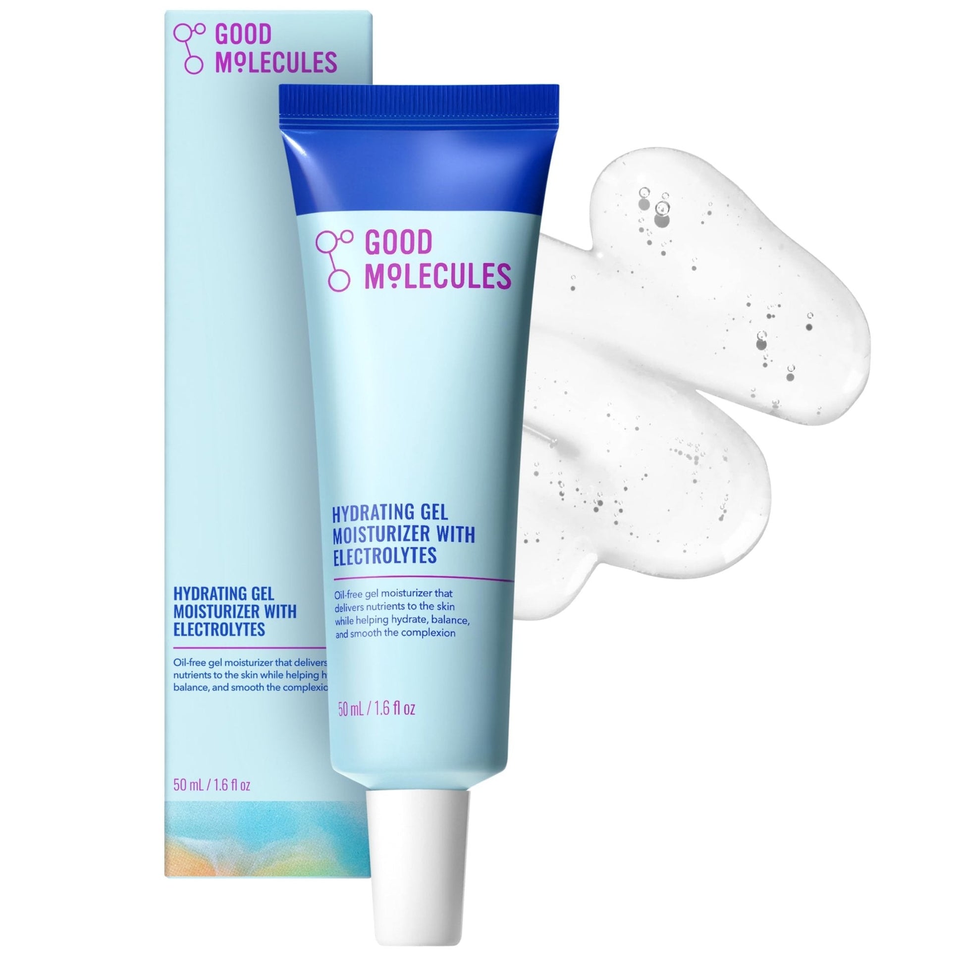 Good Molecules Hydrating Gel Moisturizer – Lightweight Water-Based Gel, Fast-Absorbing Oil-Free Moisturizer for Oily - PrimeBioHealth - canada supplements