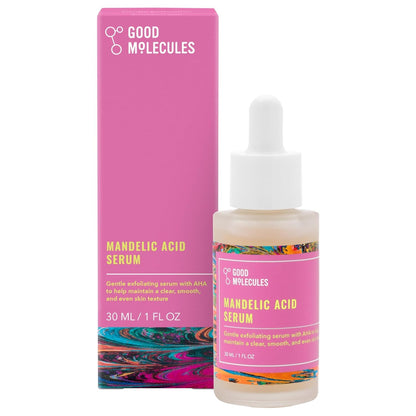 Good Molecules Mandelic Acid Serum - Gentle Face Exfoliator Serum with Ultra Hydrating Hyaluronic Acid - PrimeBioHealth - canada supplements