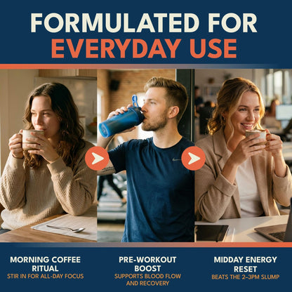 goorello High Flavanol Cocoa Powder Supplement, 1200mg Cocoa Flavanols & Flavonoids, 30 Servings for Support Heart Health, - PrimeBioHealth - canada supplements