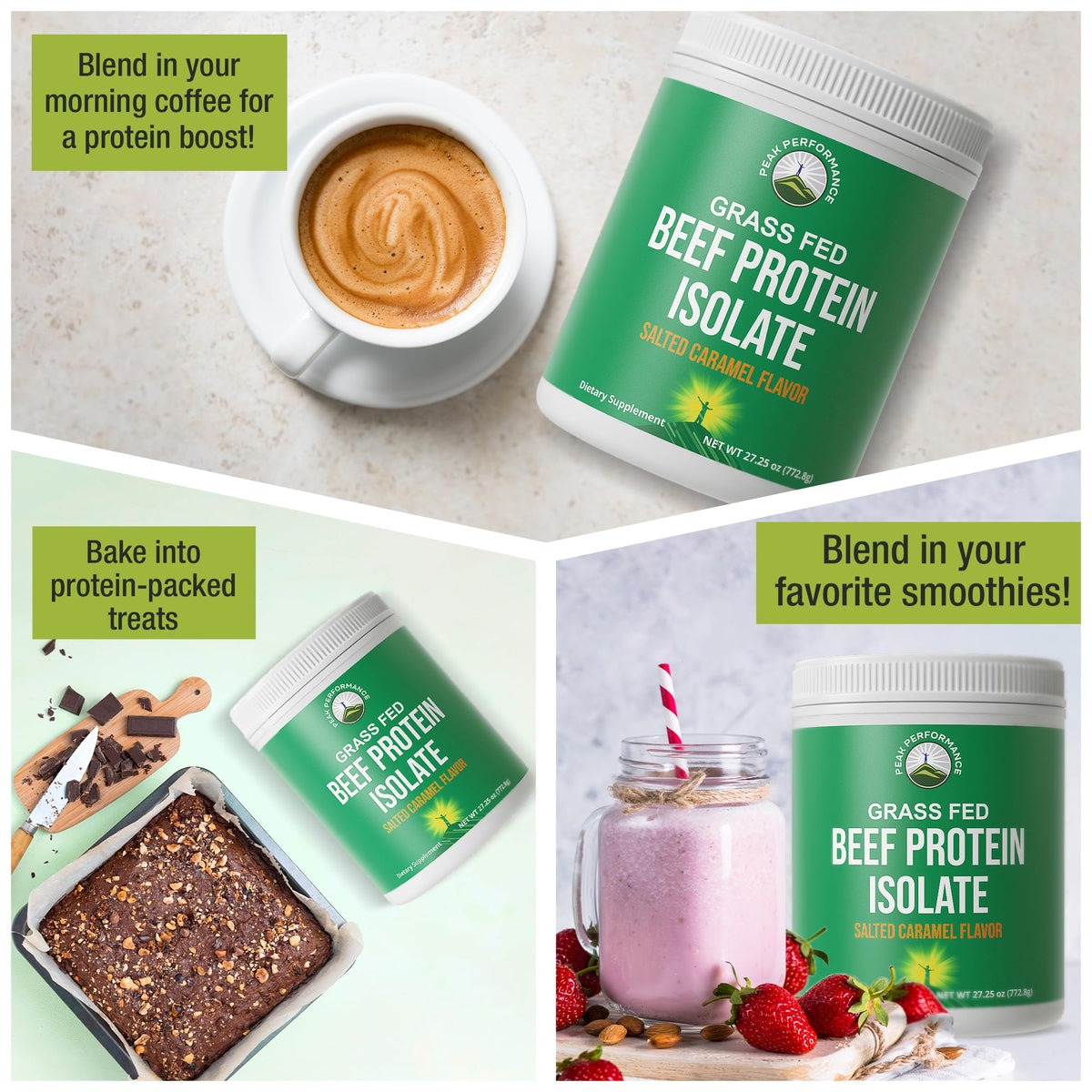 Grass Fed Beef Protein Powder - Lactose Free Great Tasting Beef Protein Isolate. Complete Animal Based Non Dairy Paleo Carnivore Supplement for Prime Muscle Building. No Whey. Unflavored - PrimeBioHealth - canada supplements