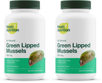 Green Lipped Mussel Capsules - Strongest DNA Verified from New Zealand - Perna Canaliculus Omega Supplement - May Promote Healthy Joints - 90 Capsules - PrimeBioHealth - canada supplements