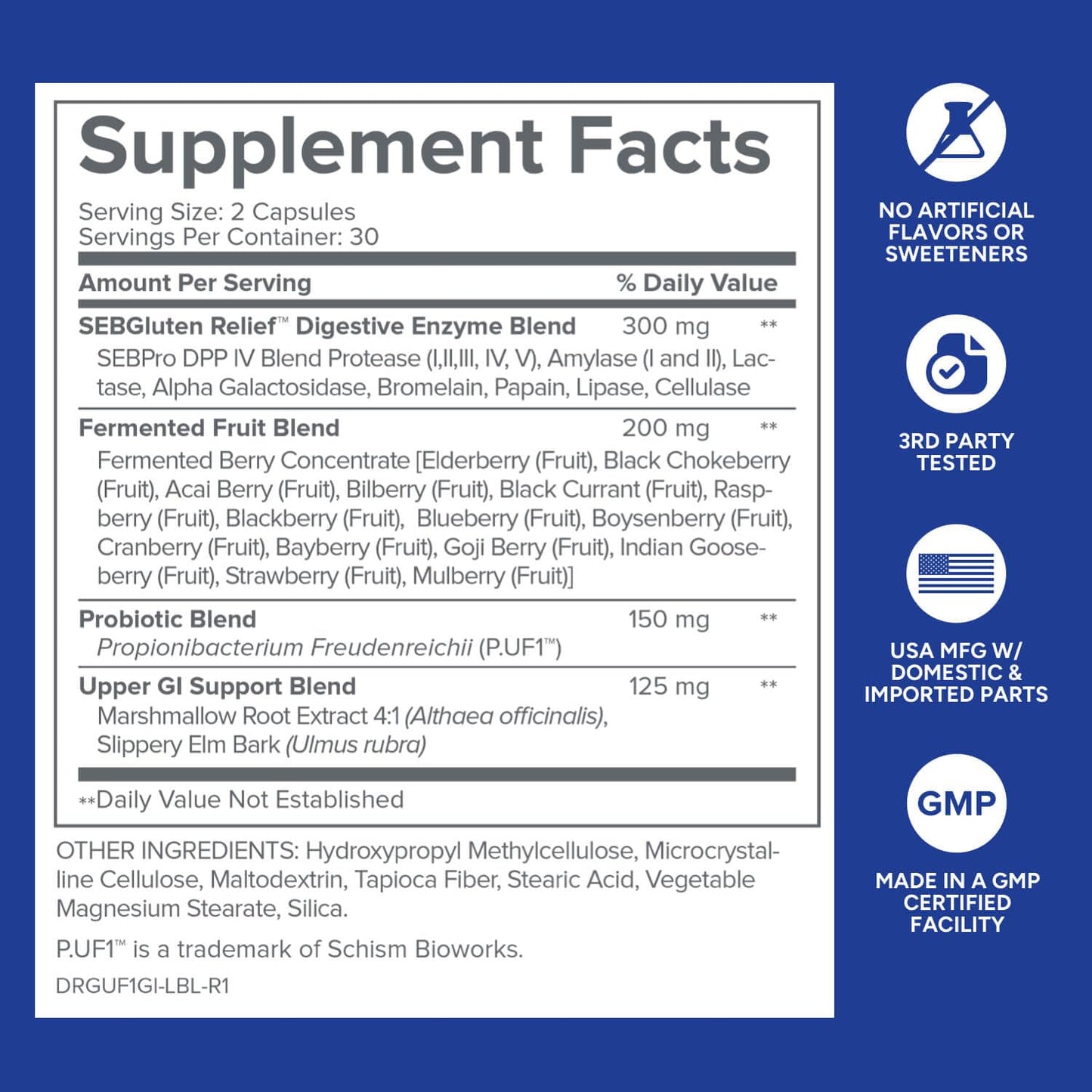 Gundry MD GI Advantage Gut Supplement with Probiotics, Digestive Enzymes, and Superfruit Extracts for Strong Metabolism, Energy, Digestion, - PrimeBioHealth - canada supplements