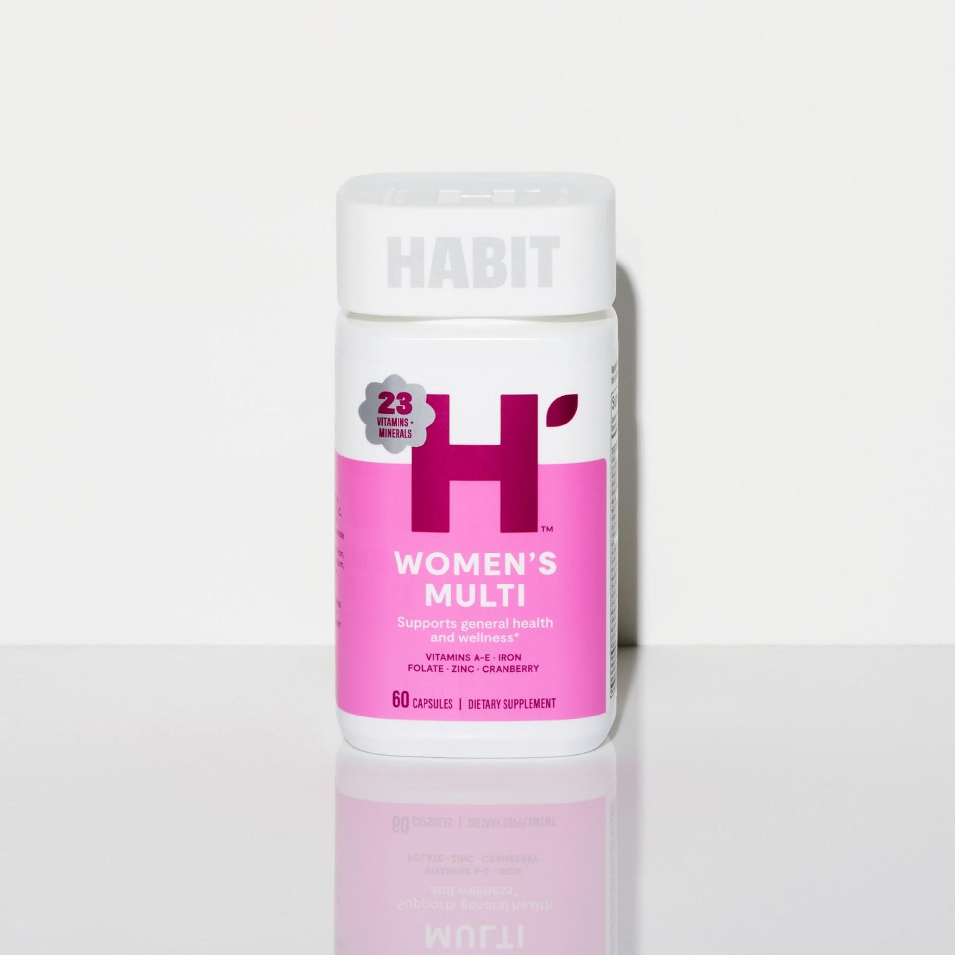 Habit Womens Multi Supplement (60 Capsules) - New Look, Supports General Health & Wellness, 23 Essential Vitamins and Minerals, Fruit extracts - PrimeBioHealth - canada supplements