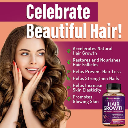 Hair Growth Vitamins for Women | Biotin 10,000mcg, Collagen, Patented OptiMSM®, goMCT - PrimeBioHealth - canada supplements