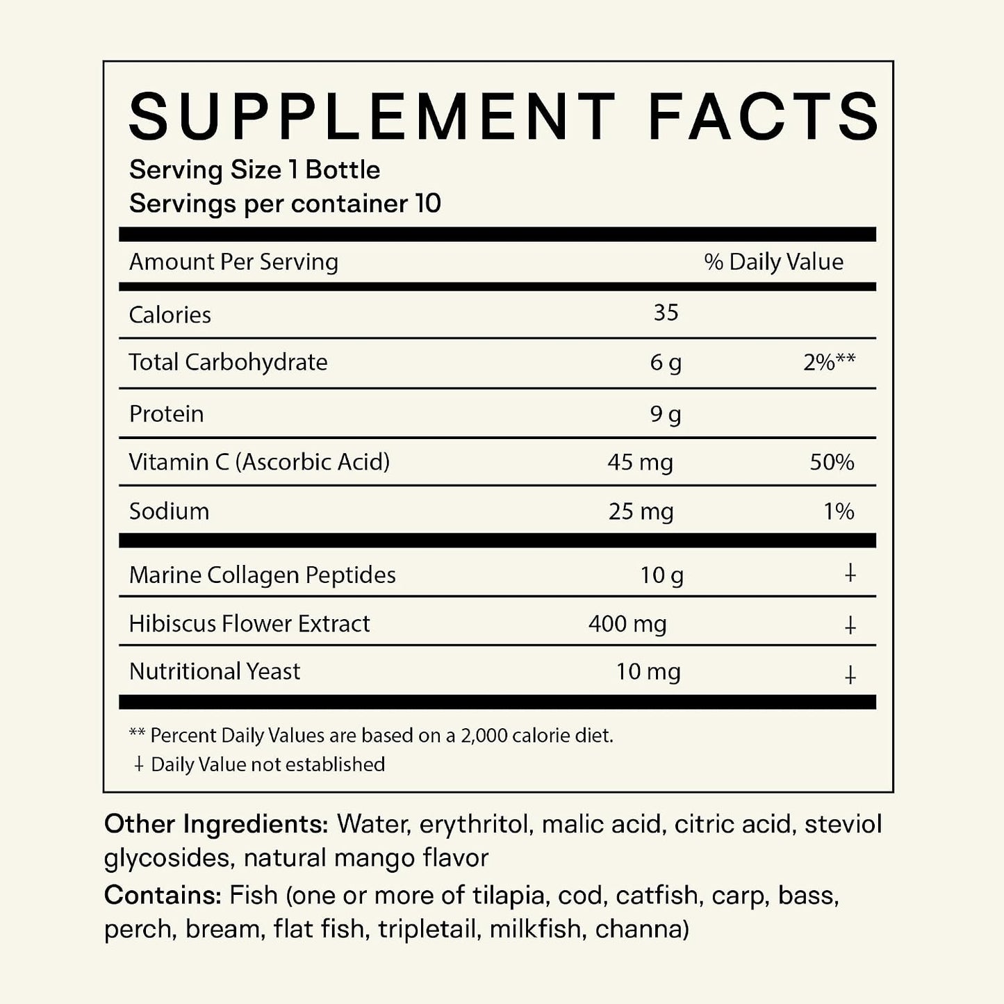 Happy Aging Marine Collagen Peptides Glow Shot 10g - Liquid Collagen for Women with Liposomal Delivery - Promotes Skin Hydration, Elasticity & Radiance - Supports Hair & Nails, 10 Shots - PrimeBioHealth - canada supplements