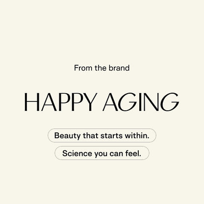 Happy Aging Marine Collagen Peptides Glow Shot 10g - Liquid Collagen for Women with Liposomal Delivery - Promotes Skin Hydration, Elasticity & Radiance - Supports Hair & Nails, 10 Shots - PrimeBioHealth - canada supplements