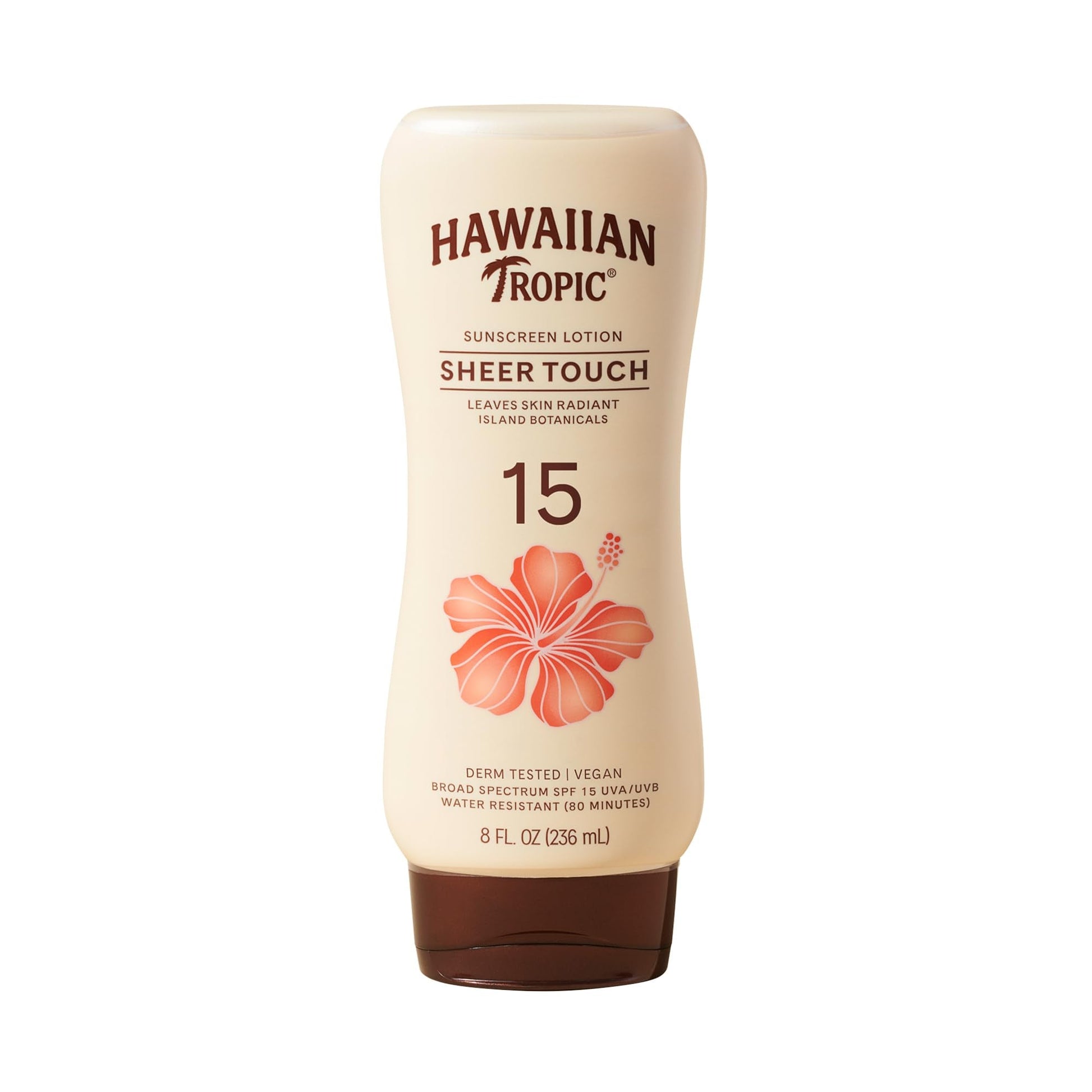 Hawaiian Tropic Sunscreen Sheer Touch Broad Spectrum Sun Care Sunscreen Lotion - SPF 15, 8 Ounce - PrimeBioHealth - canada supplements