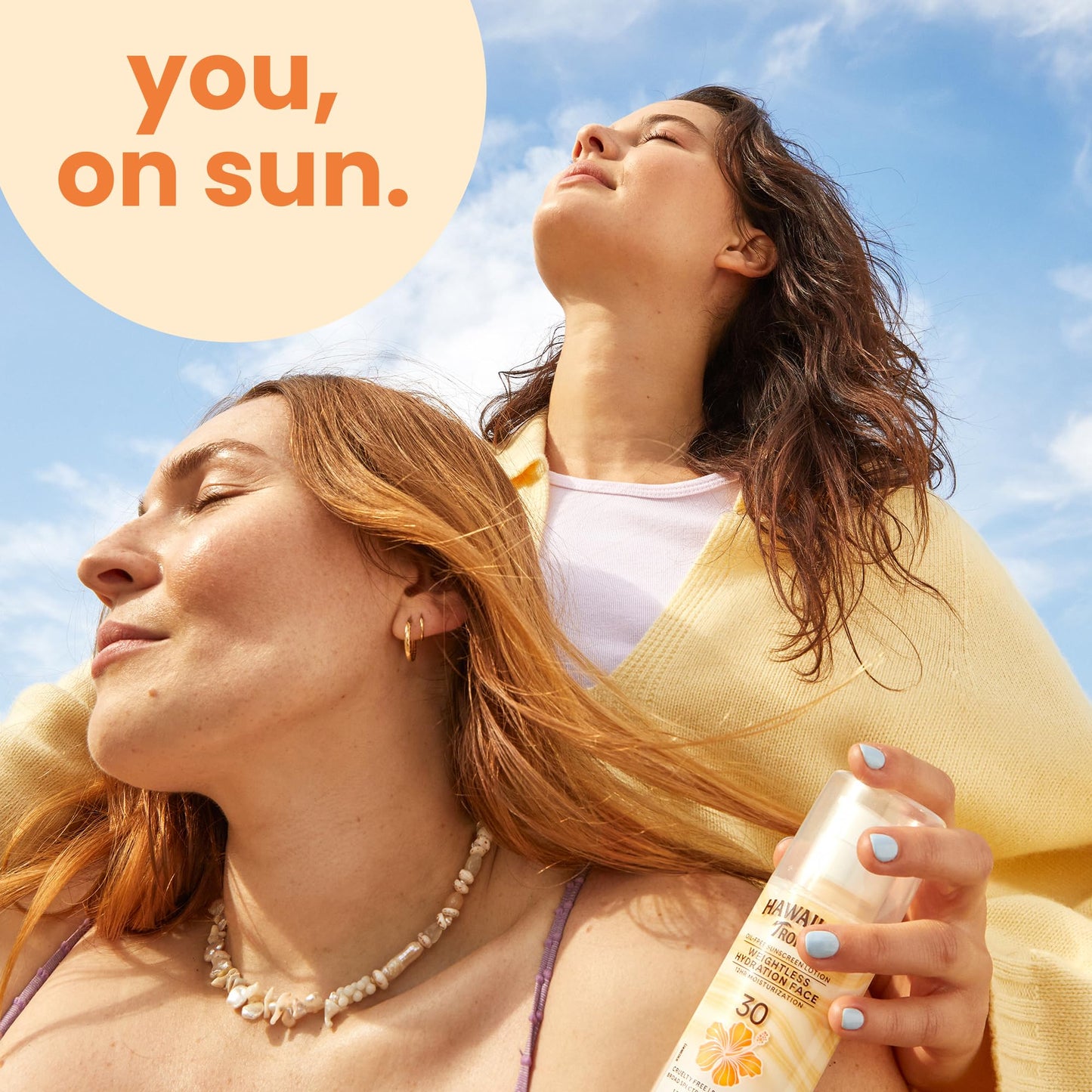 Hawaiian Tropic Weightless Hydration Lotion Sunscreen for Face SPF 30, 1.7oz | Travel Size - PrimeBioHealth - canada supplements