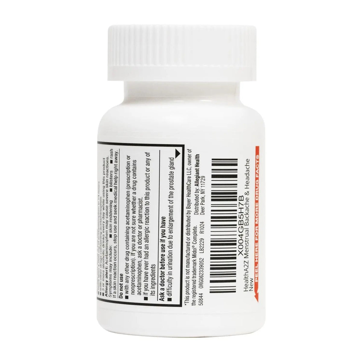 HealthA2Z® Menstrual Complete Pain Relief Tablets | Relieves Cramps, Bloating, Fatigue, Backache & Headache (90 Counts) - PrimeBioHealth - canada supplements