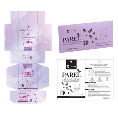 Heat Patches for Menstrual Cramps Based on Flow Strength, 10 Period Patches for Weak & Normal Flow & 1 Single Patch with Natural Herbs & Oils; Disposable Stick On Heating Pads Cramp-Free Period - PrimeBioHealth - canada supplements
