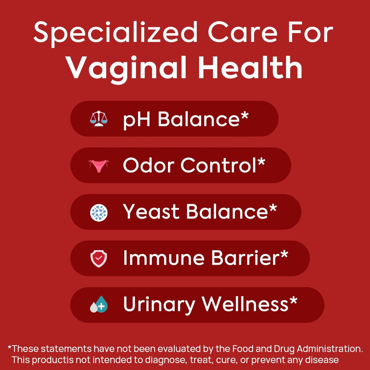 HerAure Vaginal Probiotics for Women - pH Balance, Healthy Vaginal Odor, Vaginal Flora, Yeast Balance, Women Probiotics and Prebiotics, Immune Support - PrimeBioHealth - canada supplements