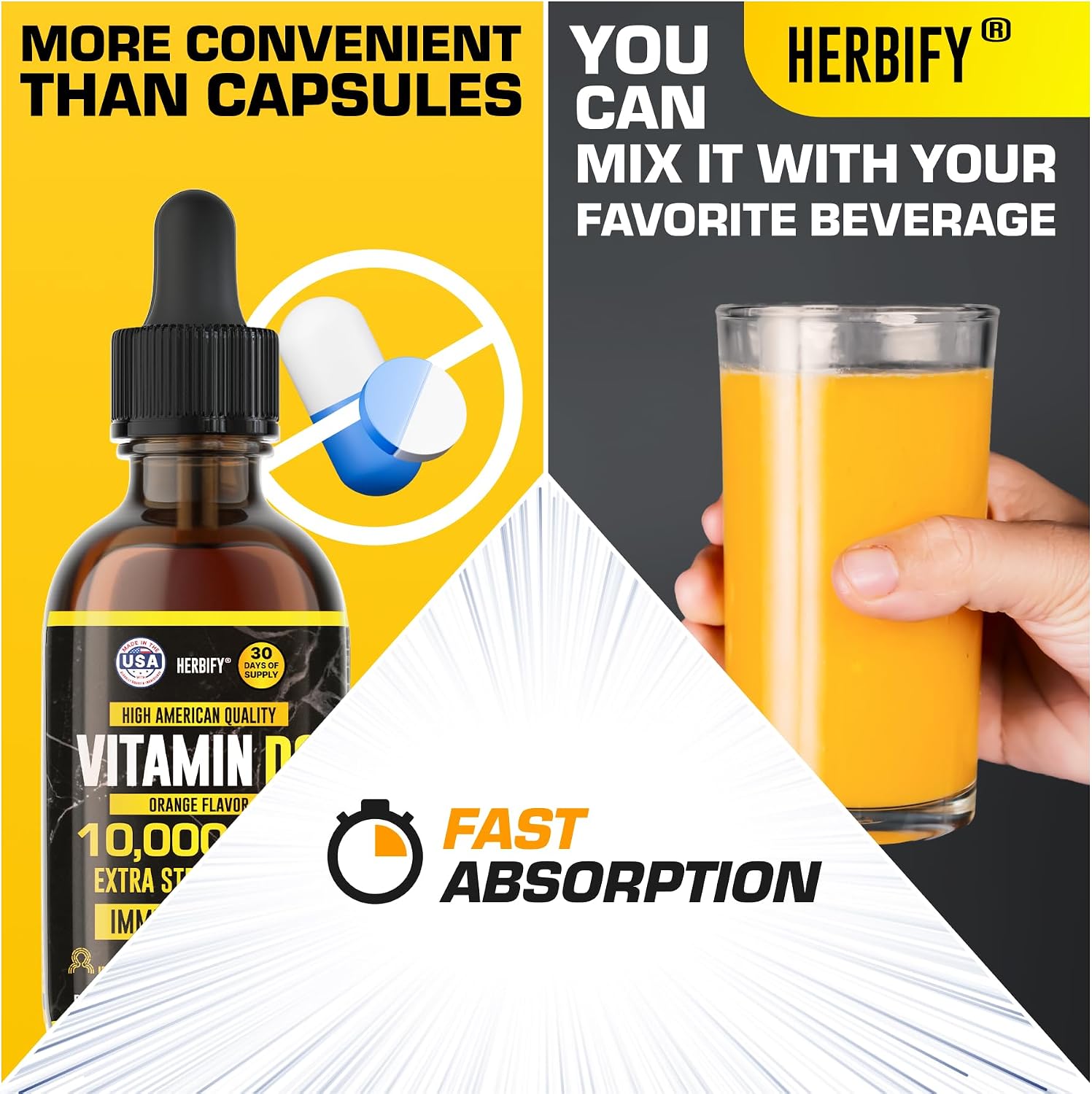 HERBIFY Bundle - Mullein Leaf Extract & Vitamin D3 - Respiratory Support & Immune Boost - PrimeBioHealth - canada supplements
