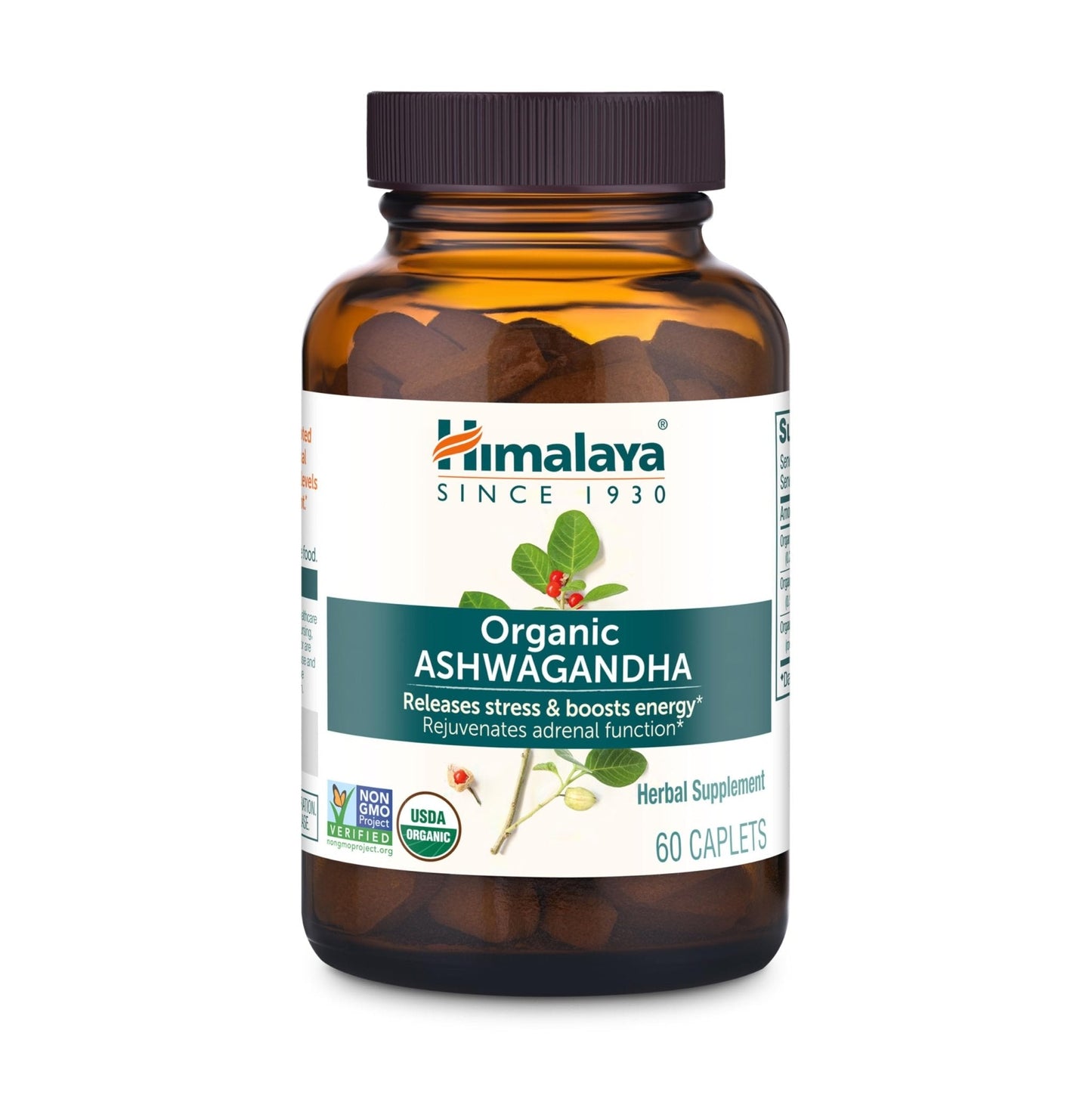 Himalaya Organic Ashwagandha Root, 2 Month Supply - Herbal Adrenal Support Supplements for Stress Relief and Energy Support - USDA Organic, Non-GMO, Vegan - PrimeBioHealth - canada supplements