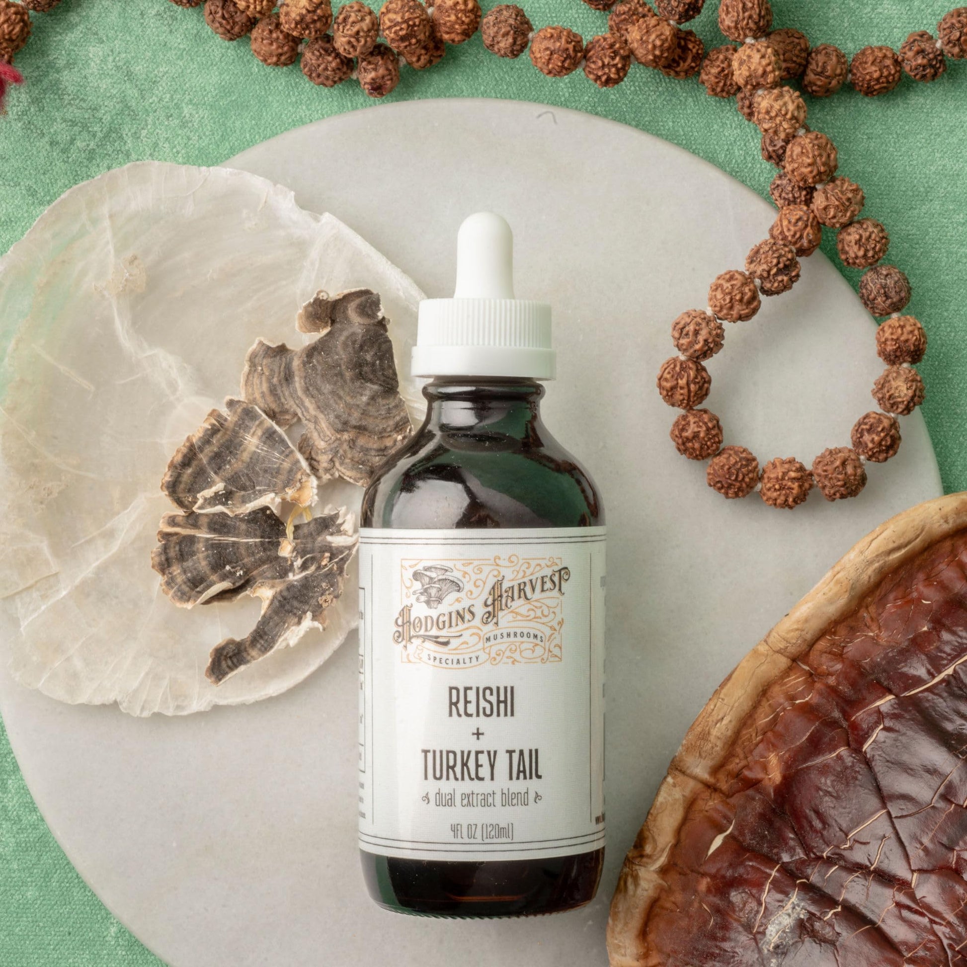 Hodgins Harvest Organic Lion's Mane Fruiting Body Extract Tincture - Mushroom Supplement for Brain Health and Mental Focus - Dual Extract Formula - Extra Concentrated - 4 fl oz Bottle - PrimeBioHealth - canada supplements