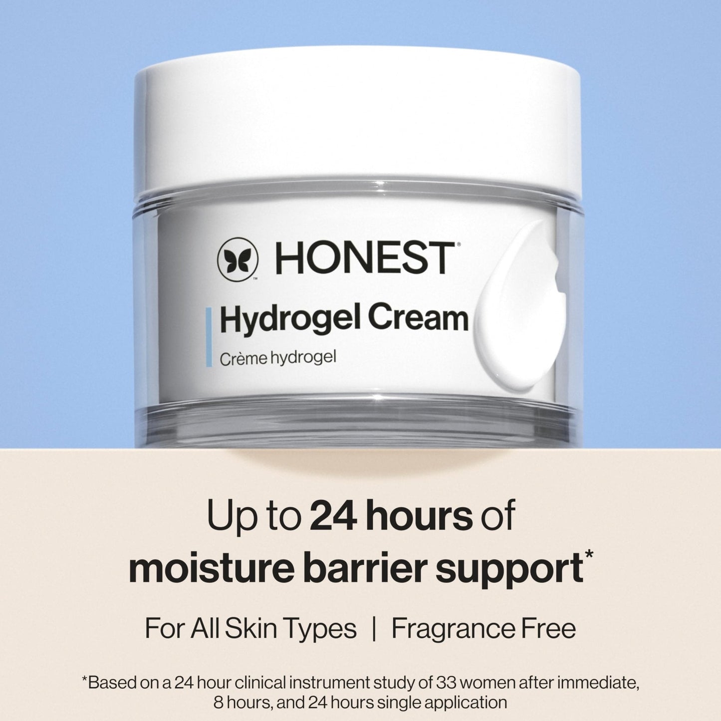 Honest Beauty Hydrogel Cream with Hyaluronic Acid, Lightweight Moisturizing Water, Gentle for Sensitive Skin - PrimeBioHealth - canada supplements