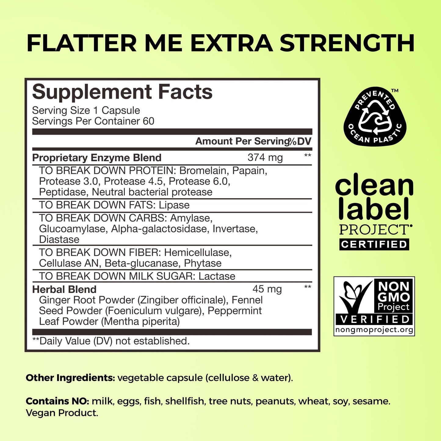 HUM Flatter Me Extra Strength Digestive Enzymes for Women, Men, Digestive Gut Bloating Supplement, Ginger, Peppermint Leaf, Fast Acting Anti Bloat - PrimeBioHealth - canada supplements