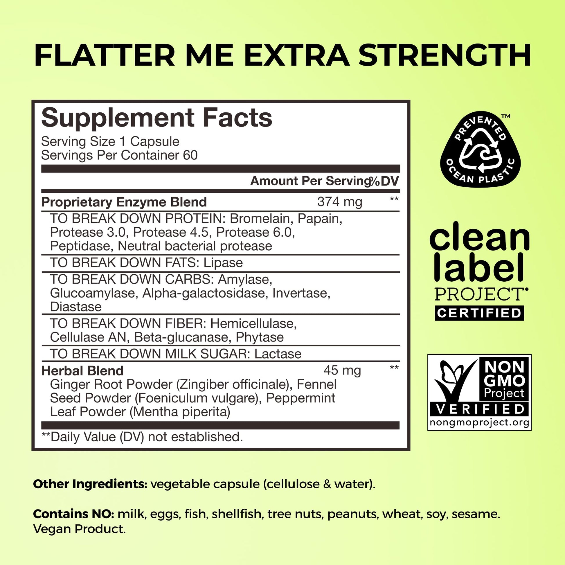 HUM Flatter Me Extra Strength Digestive Enzymes for Women, Men, Digestive Gut Bloating Supplement, Ginger, Peppermint Leaf, Fast Acting Anti Bloat - PrimeBioHealth - canada supplements
