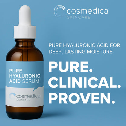 Hyaluronic Acid Serum for Skin 100% Pure Anti Aging Intense Hydration Moisture Non greasy Paraben free, Wrinkle Reducing and Brightening Serum (Pro Formula) 2oz - PrimeBioHealth - canada supplements