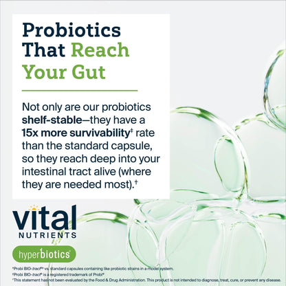 Hyperbiotics Vital Nutrients Prebiotic and Probiotic for Women and Men | 60 Billion CFU | Pre and Probiotics Supports Digestive Health, Constipation, Diarrhea, - PrimeBioHealth - canada supplements