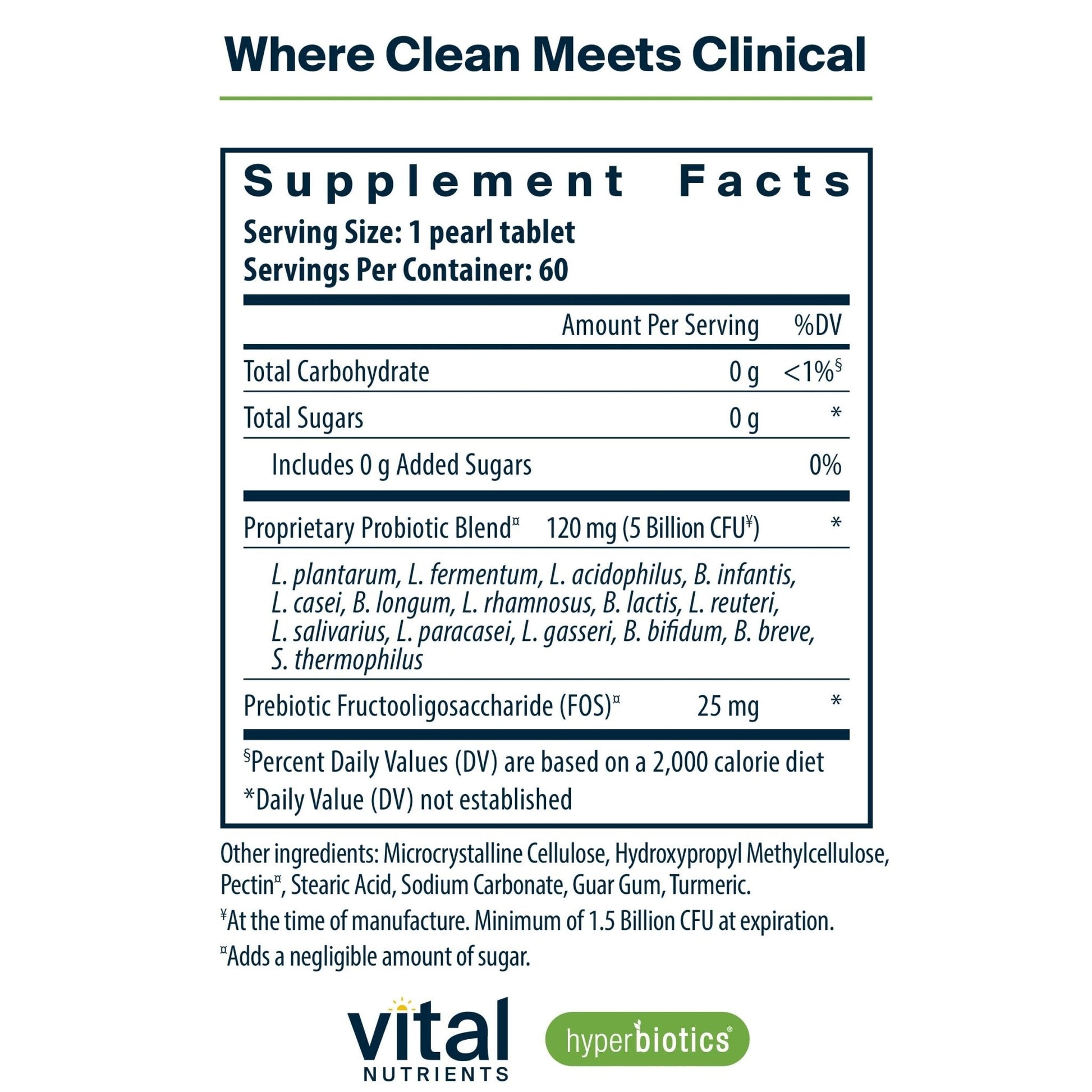 Hyperbiotics Vital Nutrients Pro-15 Prebiotics and Probiotics for Women and Men | 15 Science Backed Strains | Supports Occasional Constipation - PrimeBioHealth - canada supplements