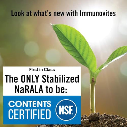 IMMUNOVITES Stabilized R-Alpha Lipoic Acid ((True)) 600mg per Serving [[High Potency & up to 40x Increased Absorption]] - PrimeBioHealth - canada supplements