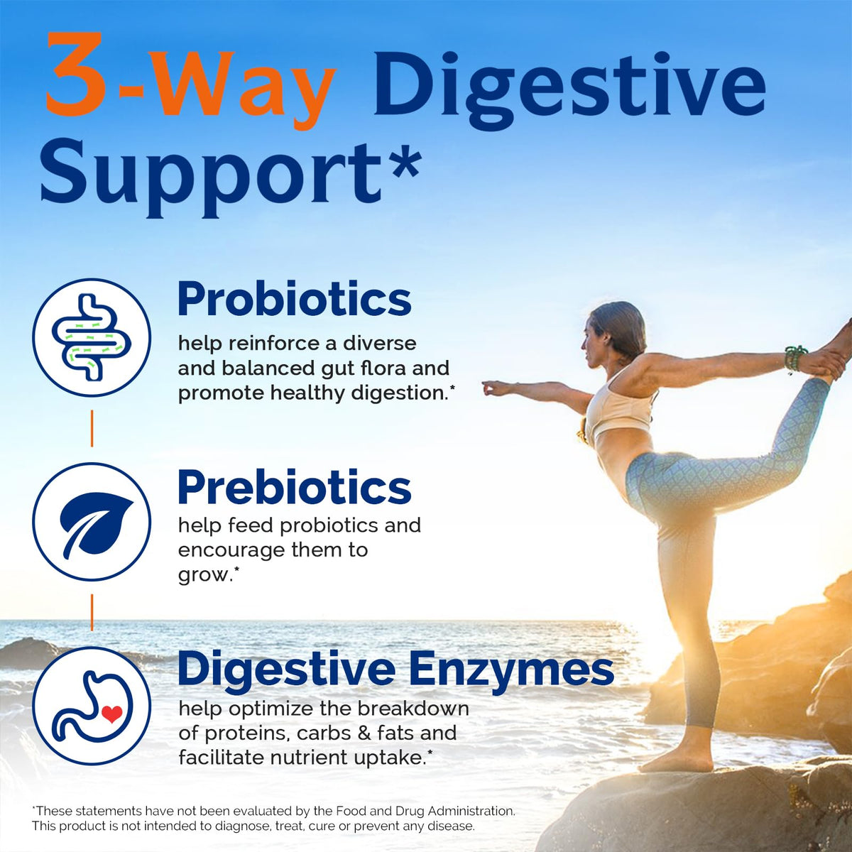 Innate Vitality Probiotics 120 Billion CFUs for Men & Women, 34 Strains with Prebiotics & Digestive Enzymes, Immune & Digestive Health - PrimeBioHealth - canada supplements