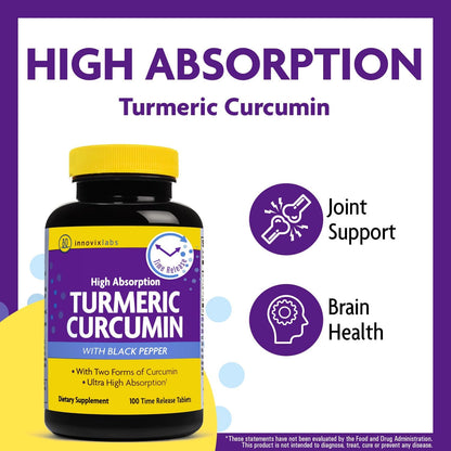 InnovixLabs Multi Probiotic & Curcumin Bundle Multi-Strain Probiotic (60 Time-Release Capsules) Turmeric Curcumin (100 Time-Release Tablets). Supports Gut and Immune Health. * - PrimeBioHealth - canada supplements